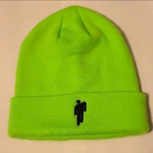 Billie Eilish Neon Green Beanie